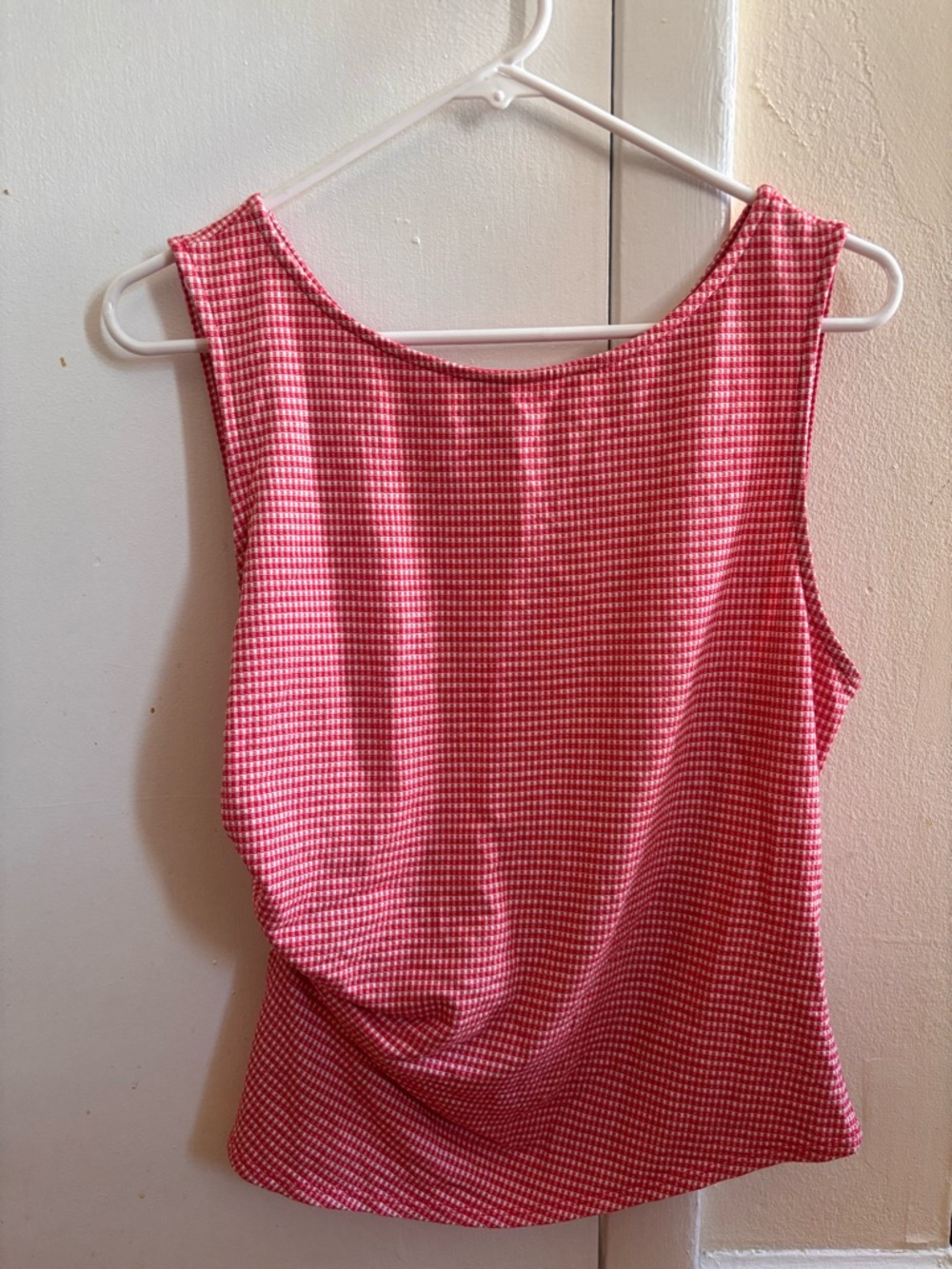 Lisa Says Gah Red and White Erin Tank